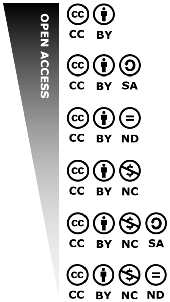 Licences and their conformance with open access